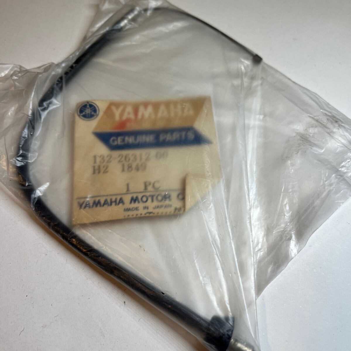 旧車絶版ヤマハ ケーブル 132-26312-00 YAMAHA拍卖