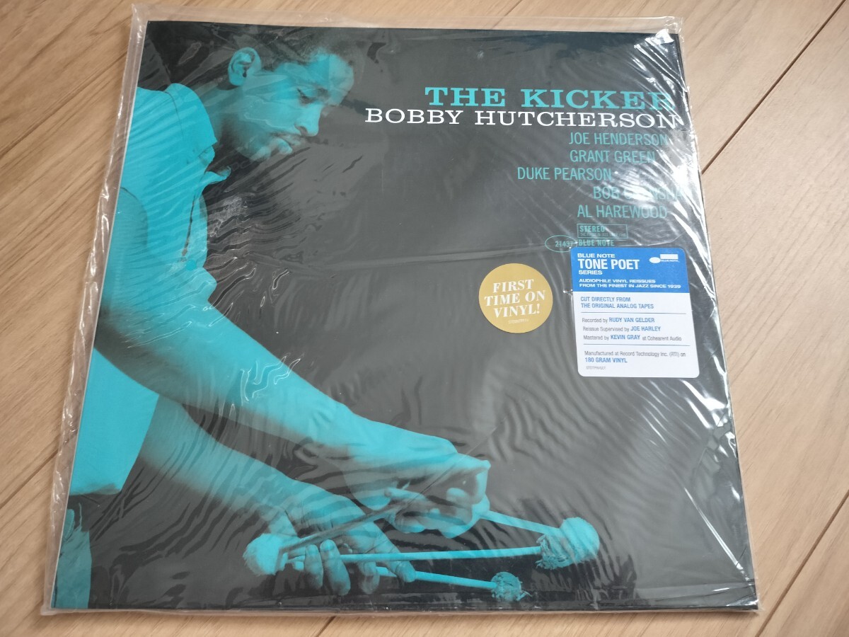 新品 未開封 Bobby Hutcherson Kicker 180グラム重量盤 ST-21437 見開きジャケ Joe Henderson Duke Pearson Grant Green 限定プレス拍卖