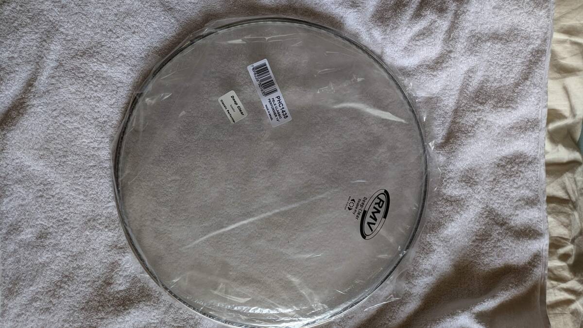 ■■RMV PHC1435 series 14inch Double Ply Clear Heads Rock ドラマー達へ!ダブルプライのクリアーヘッド新品、即決です。拍卖