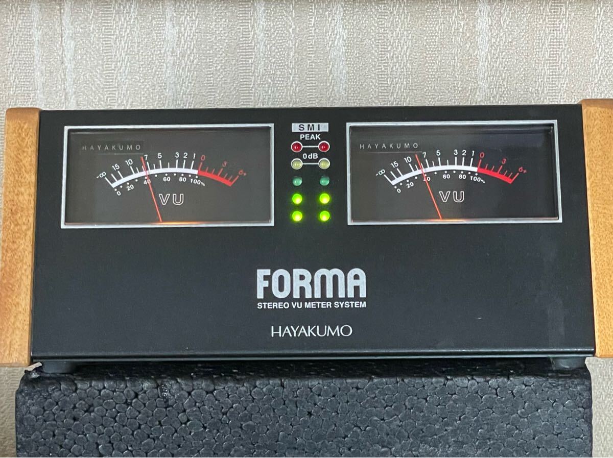 HAYAKUMO FORMA VUメーター urei bozak e&s rane 1620拍卖
