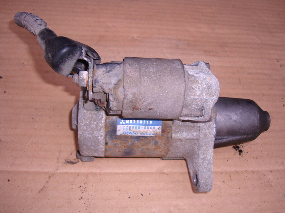 176 ミニキャブ U61V セルモーター スターター 5MT インボイス対応拍卖