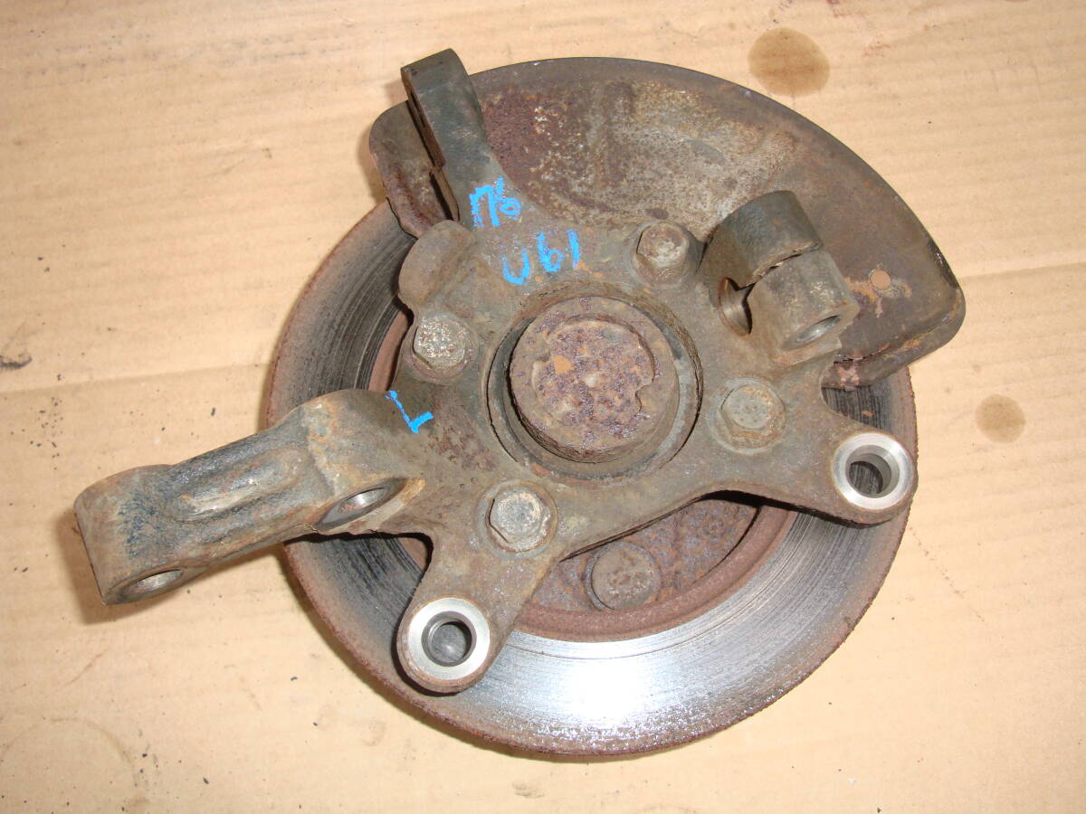 176 ミニキャブ U61V フロント 左 ハブナックル 助手席側 インボイス対応拍卖