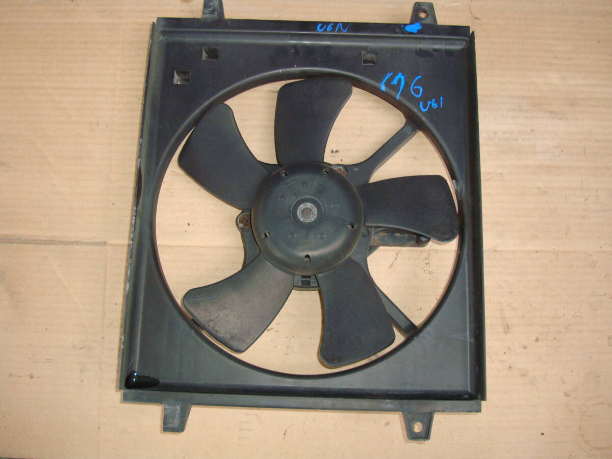 176 ミニキャブ U61V ラジエーター ファン 電動ファン 5枚羽 インボイス対応拍卖
