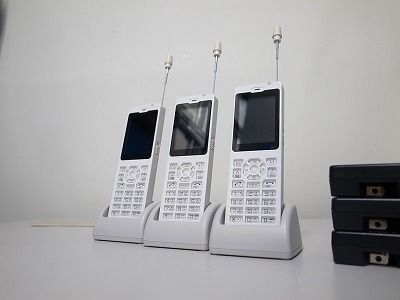 ■FUJITSU PHS 【WX01JR(F)】 3台 (10)■拍卖