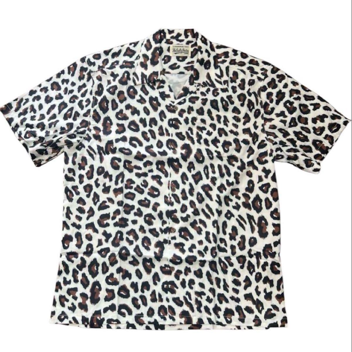 【XL】WACKO MARIA ワコマリア レオパード ヒョウ柄 豹 シャツ アロハシャツ 半袖シャツ 半袖 総柄拍卖