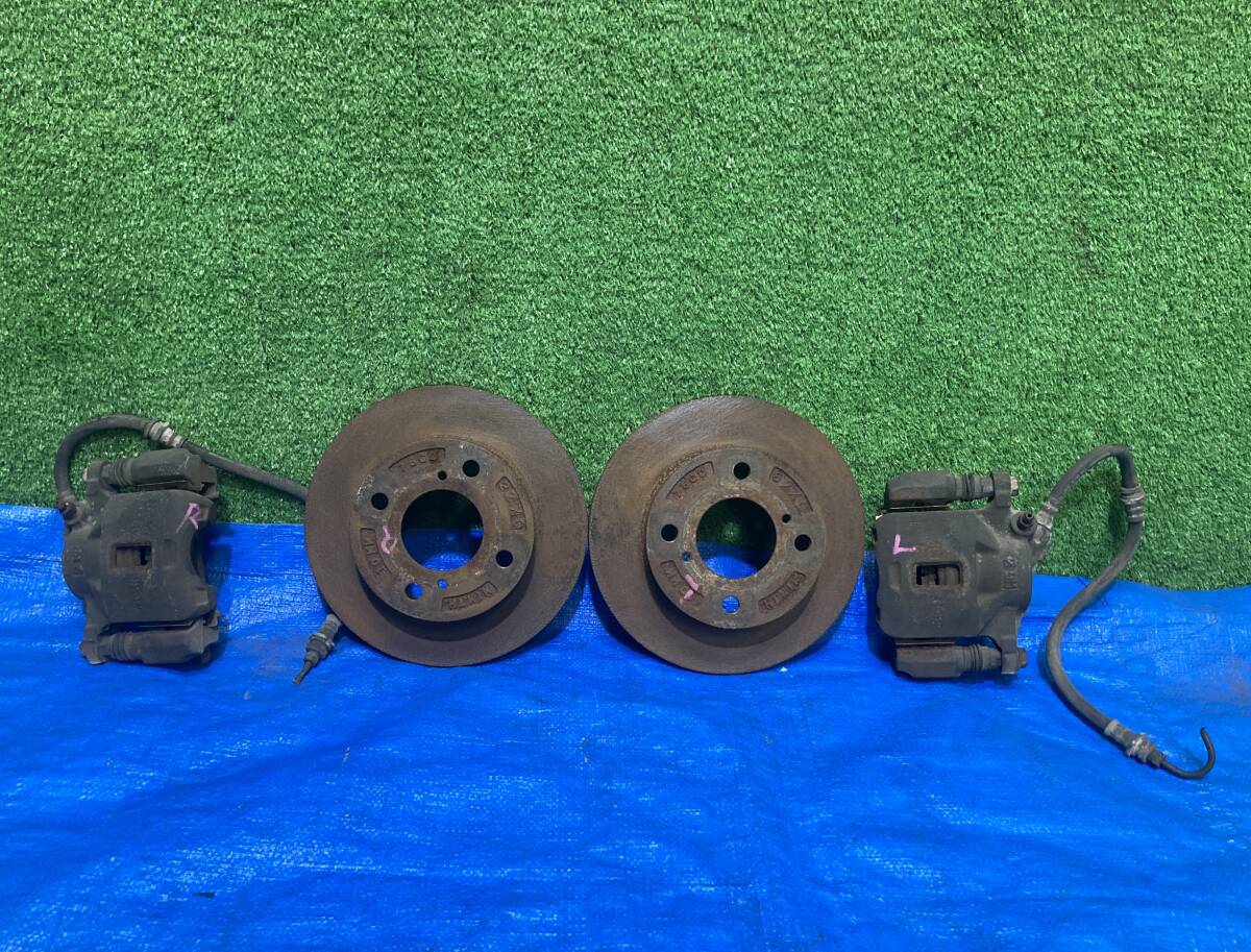 スズキ エブリィワゴン ターボ DA62W K6A ディスクローター キャリパー ブレーキキャリパー ローター フロント ABS 左右セット 管24974拍卖