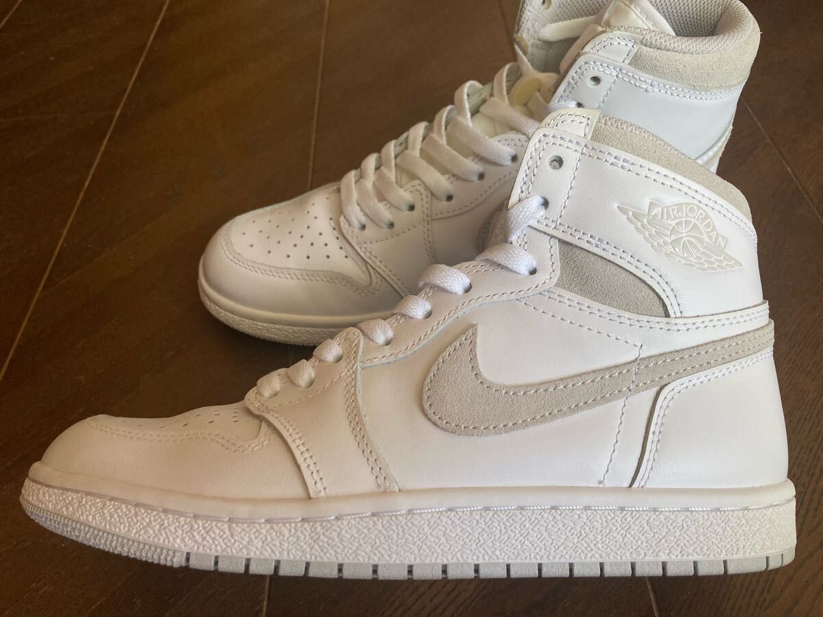 NIKE AIR JORDAN 1 HIGH 85“Neutral Grey” 25.0cm BQ4422-100 スニーカー エアジョーダン1 ハイ 廃番 トラビス シュプリーム拍卖