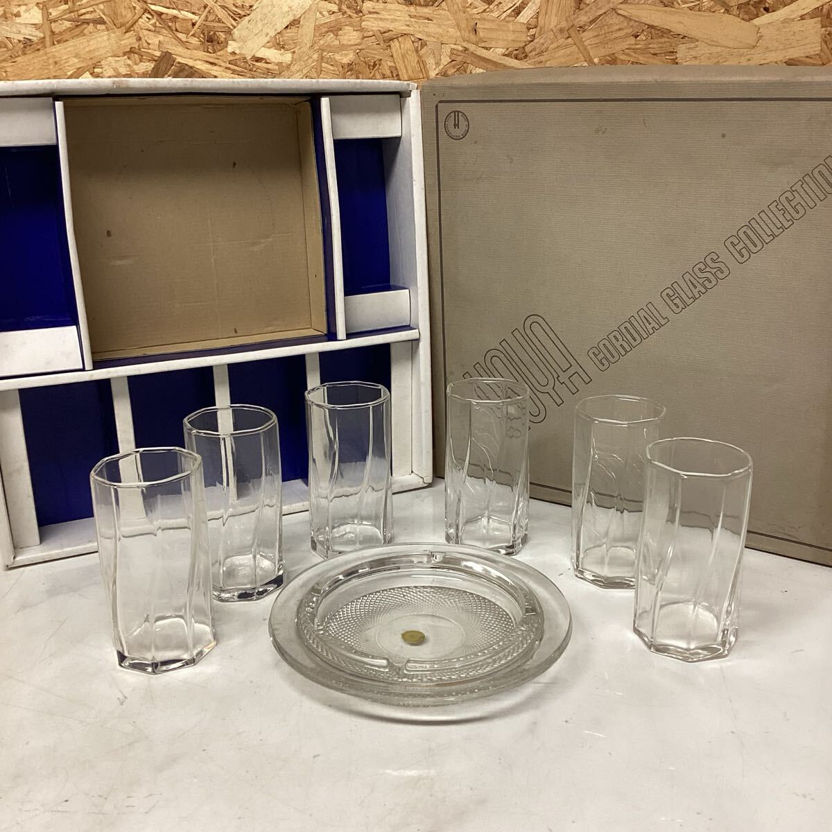 クリスタルガラス HOYA CRYSTAL MPS 7850 食器セット(K21拍卖