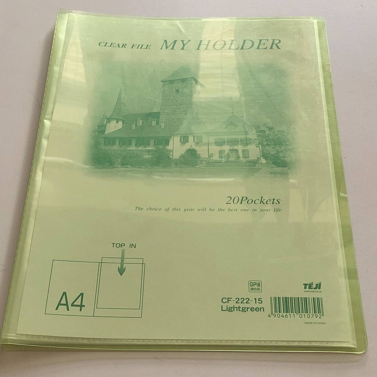 ≪New≫A4サイズ ポケットファイル4冊セット / 20ポケット / 縦入れ拍卖