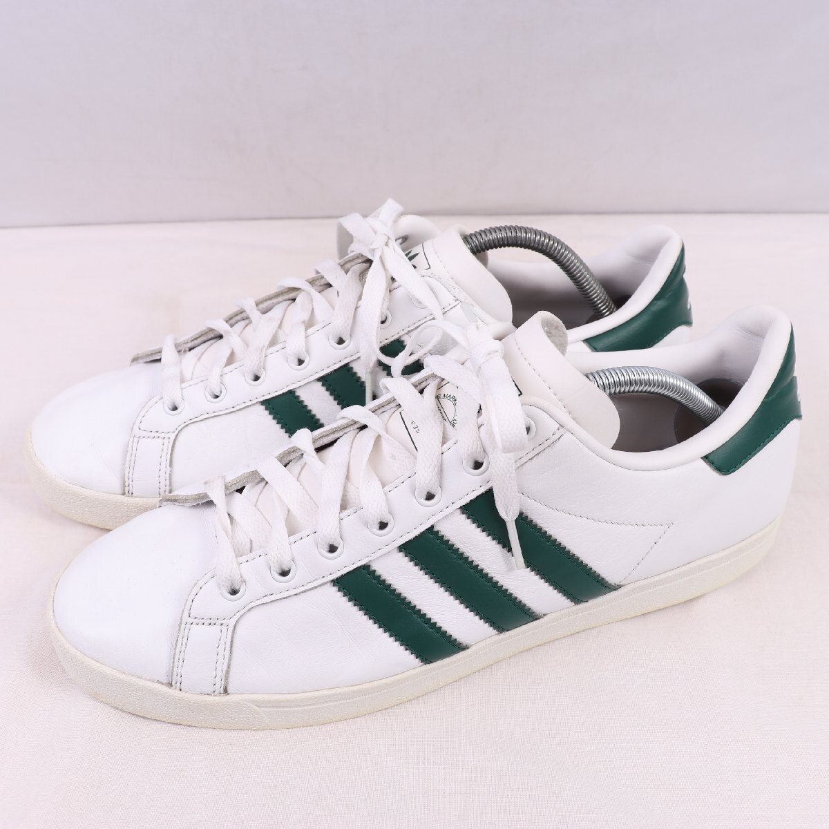 COAST STAR 28.0cm/adidas コースト スター アディダス スニーカー 白 ホワイト 緑 中古 古着 メンズ ad6382拍卖