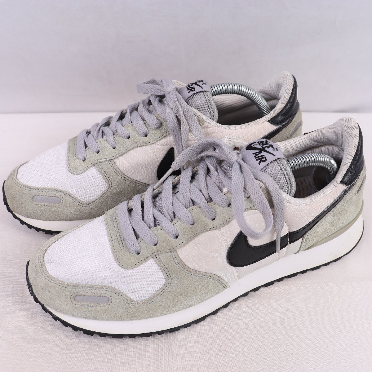 AIR VORTEX 27.0cm/NIKE エアボルテックス ナイキ 古着 中古 ウルフグレー 白 黒 メンズ xx9076拍卖