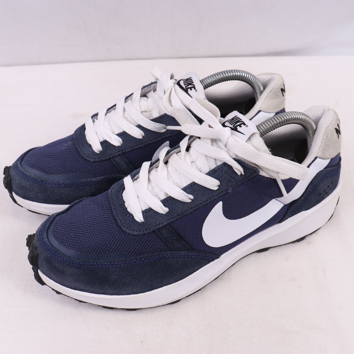 WAFFLE DEBUT NAV 26.0cm /NIKE ワッフルデビューナビ ナイキ 古着 中古 紺 ネイビー 白 メンズ スニーカー xx9088拍卖