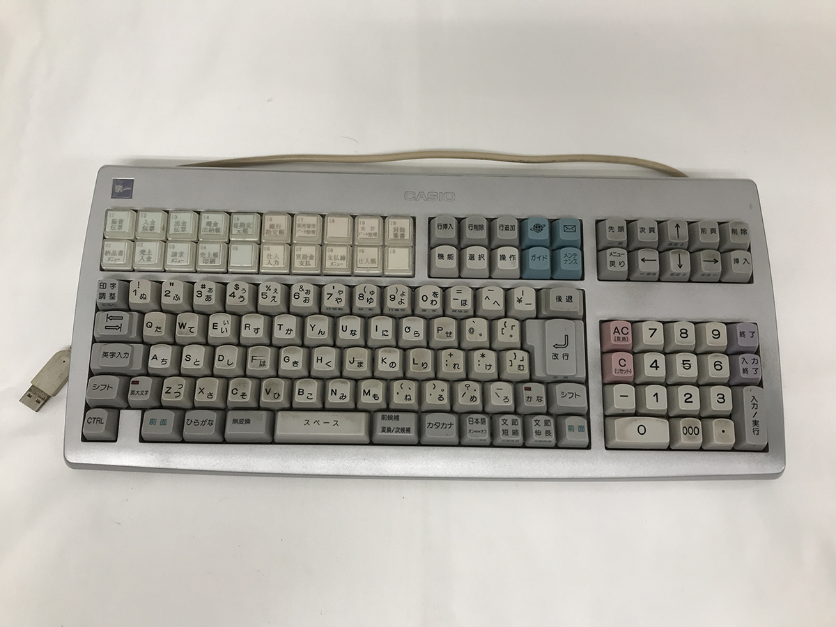 中古■CASIO カシオ 楽一 キーボード S-KB-121J★USB接続★動作OK★送料無料拍卖