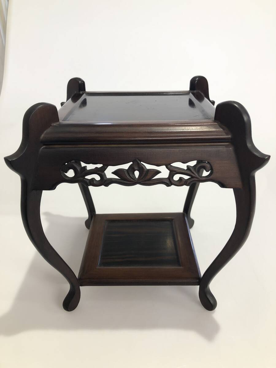 B4390 飾り台 花台 置台 盆栽台 香炉台 拍卖