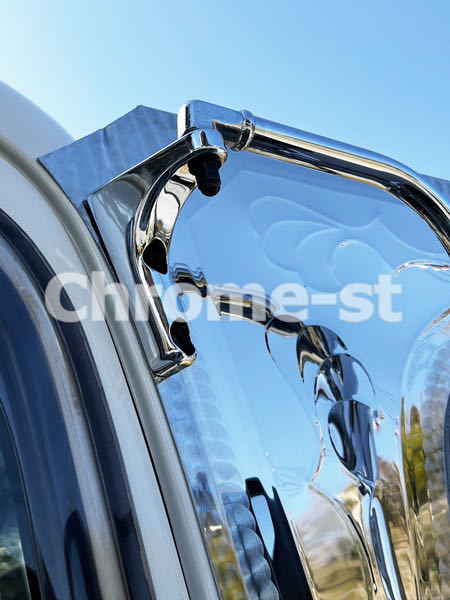 HINO Gプロフィア前期&レンジャープロ前期共通 メッキ製 運転席側上部BKT拍卖