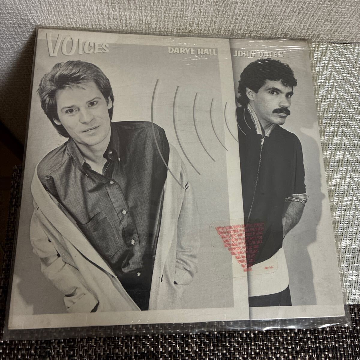 LP/レコード/US盤/ダリル・ホールとジョン・オーツ/DARYL HALL/JOHN OATES/モダン・ヴォイス/拍卖