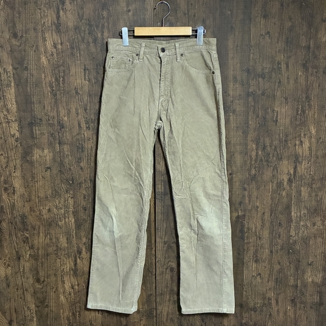 A337◇LEVI'S | リーバイス コーデュロイパンツ ベージュ メンズ 30サイズ 中古品拍卖
