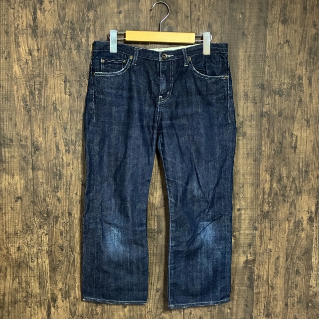 A476◇Samansa Mos2 | サマンサモスモス デニムパンツ インディゴブルー レディース Mサイズ 中古品拍卖