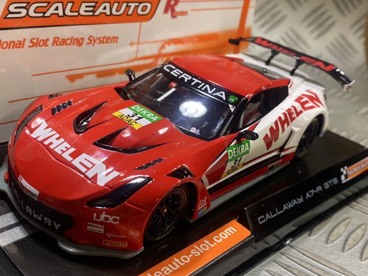 【入荷済み!お早めに!】1/32 Scaleauto Callaway GT3 No.31 GT Masters 2016 R-Series SC-6282R スロットカー拍卖