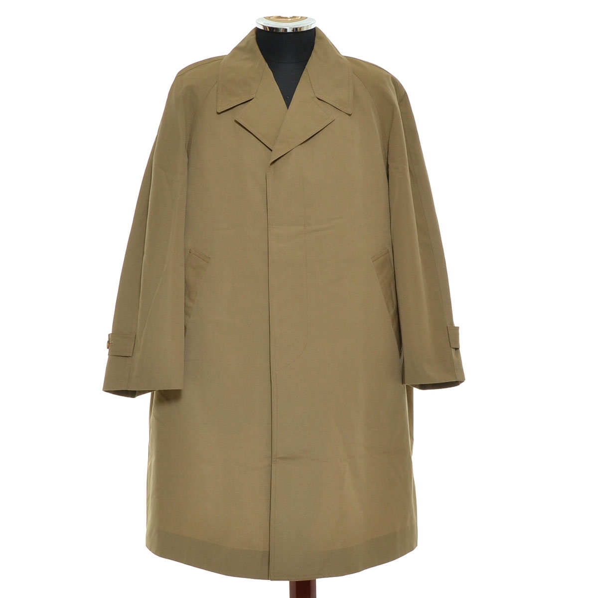 〇526972 ○英国製 トレンチコート THORNTON JONES ヴィンテージ メンズ イングランド製 ベージュ拍卖
