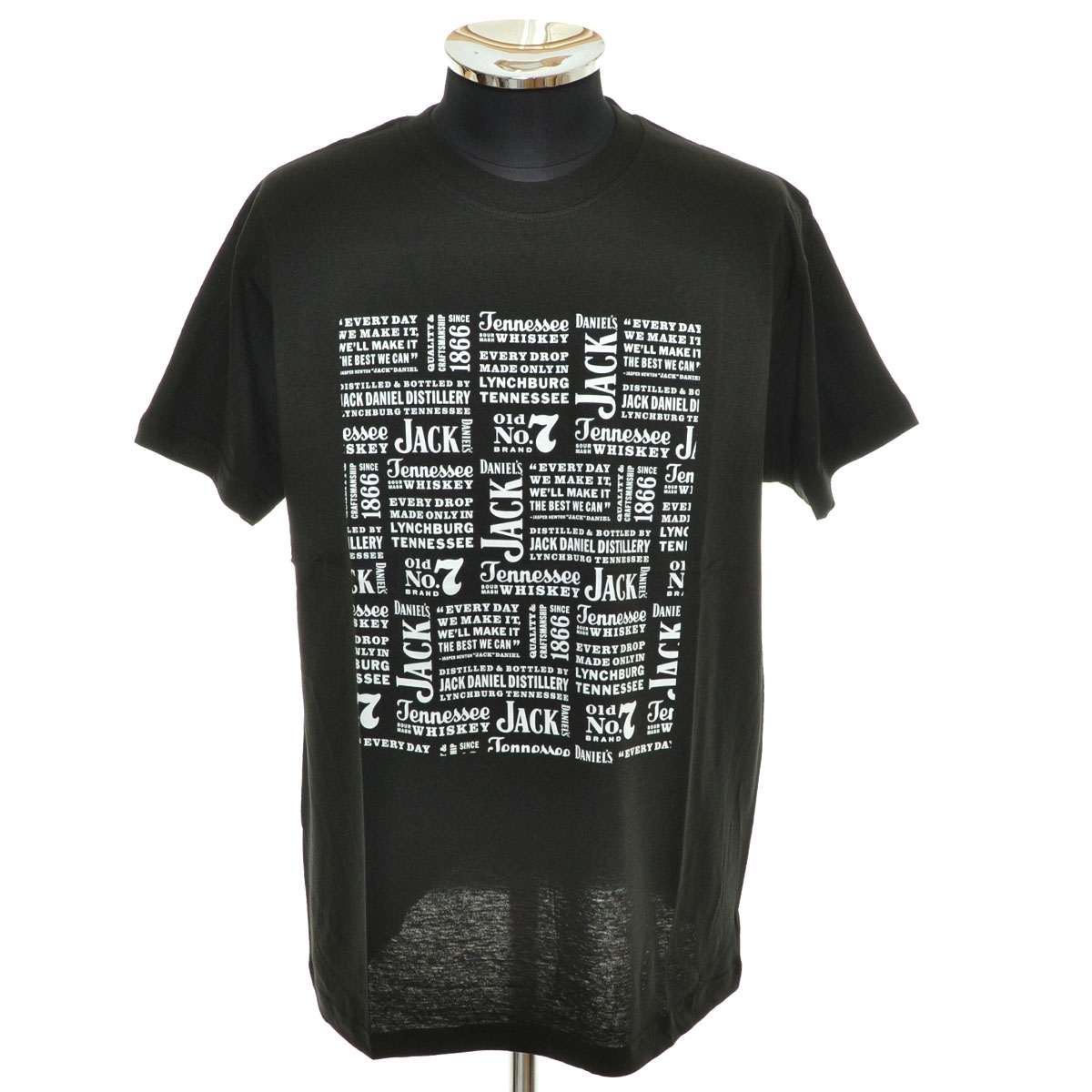 ●556498 ●Tシャツ JACK DANIEL'S サイズM ジャックダニエル メンズ ブラック拍卖