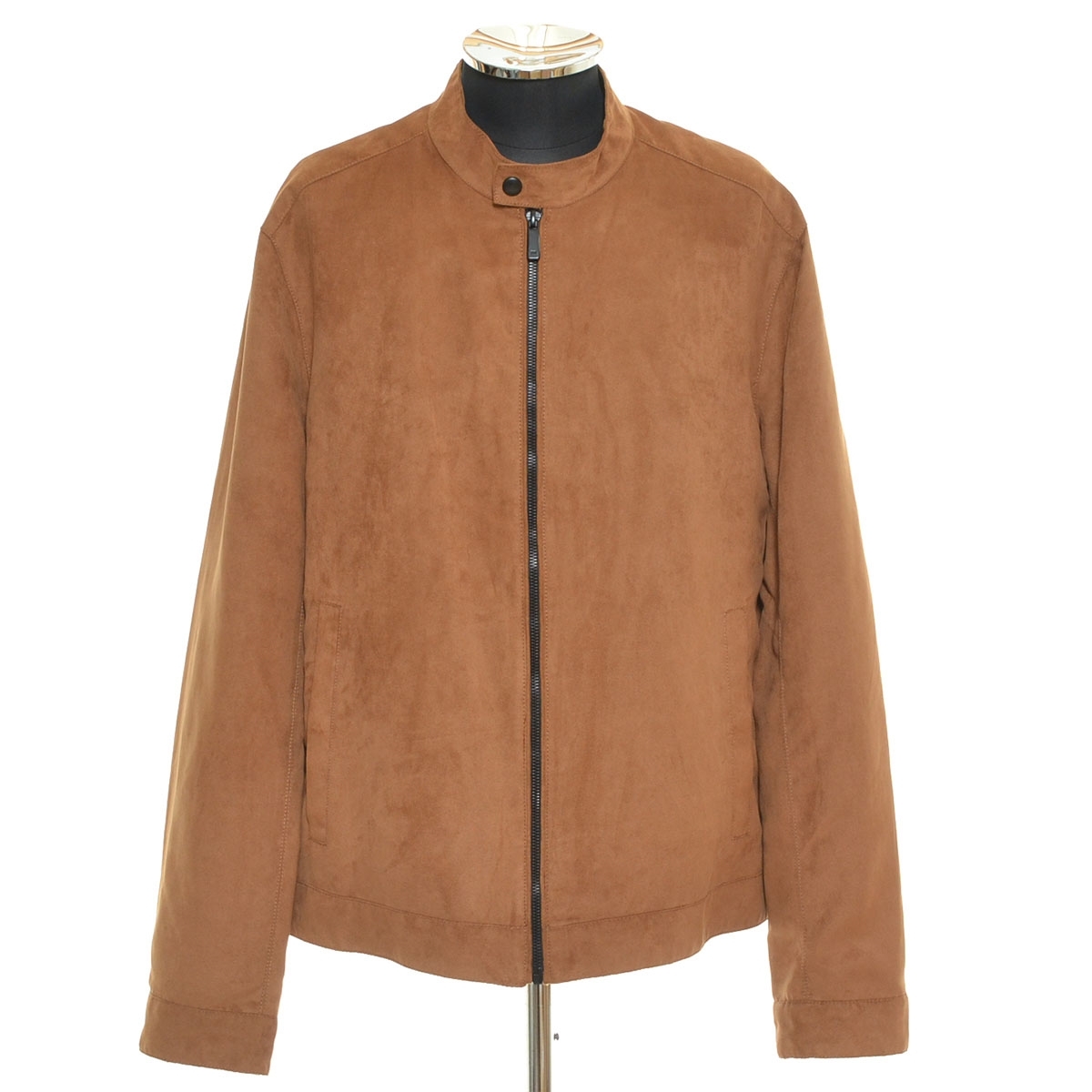 ●554216 ZARA ザラ ●フェイクスウェードジャケット サイズL(EUR) メンズ ブラウン拍卖