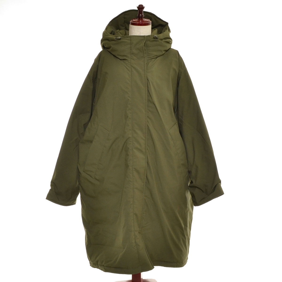 ■549134 SPICK & SPAN スピックアンドスパン フレームワーク ●撥水フーデッドダウンコート 24020200802040 サイズ38 24AW レディース拍卖