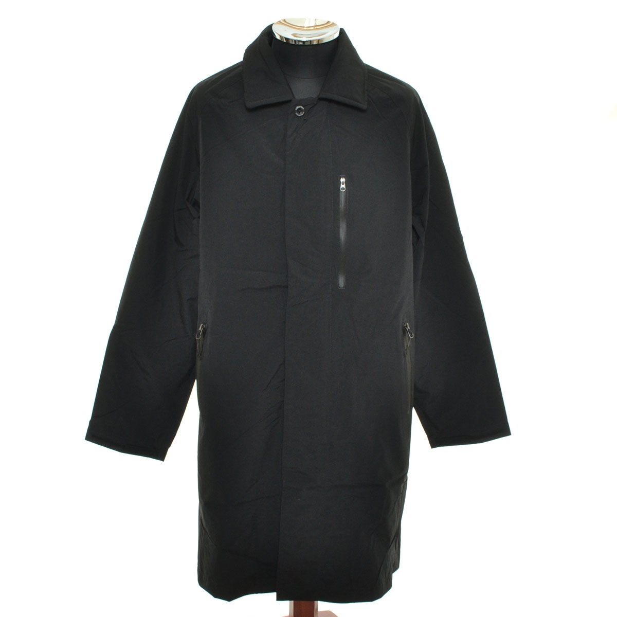 ●555556 Columbia BLACK LABEL コロンビア ブラックレーベル ●ブラックバーンパスコート 2.55レイヤーレインコート PM0897 メンズ S拍卖