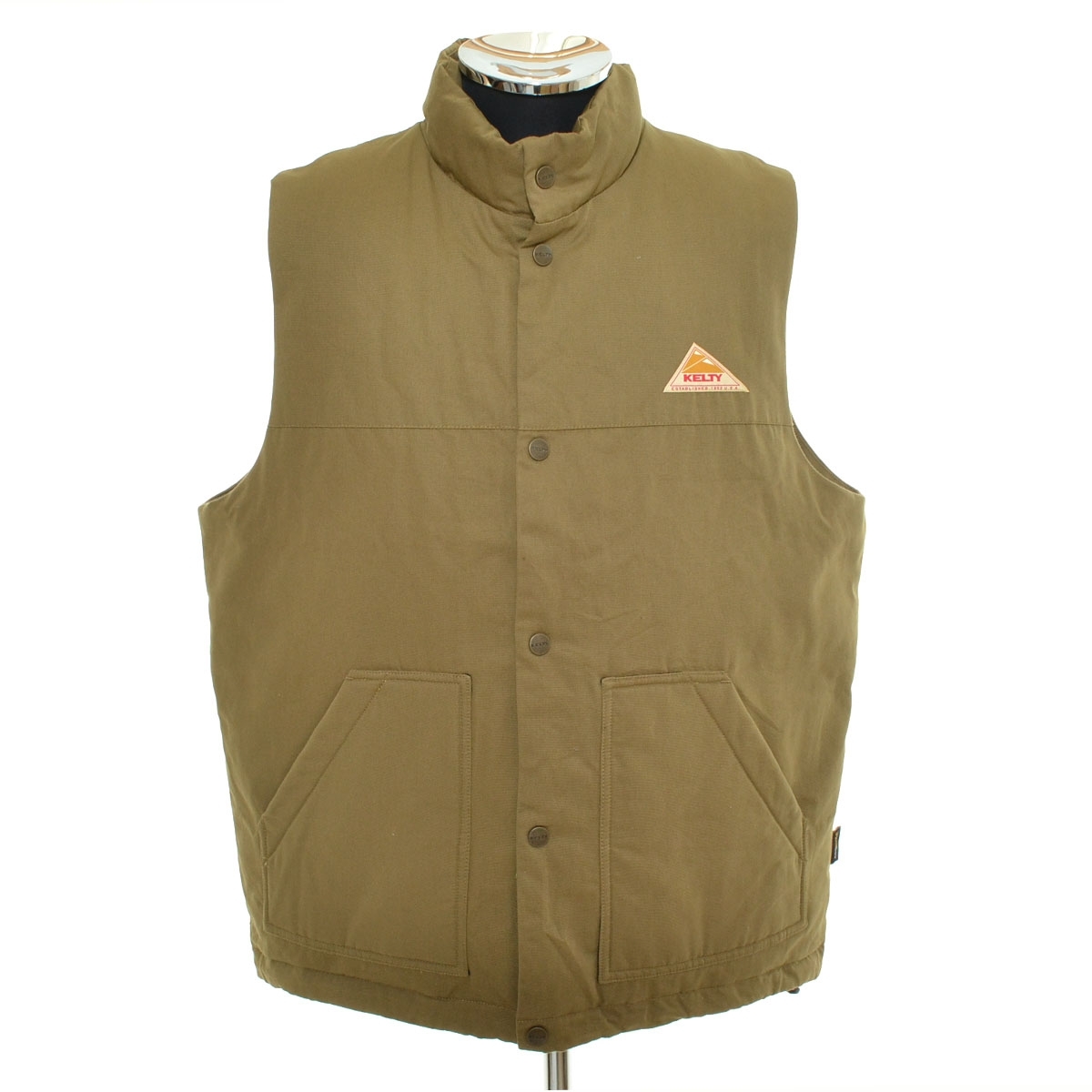 ●554362 KELTY ケルティ ●中綿ベスト Seneger Insulation Vest サイズM セネガー インサレーション ベスト メンズ カーキ拍卖