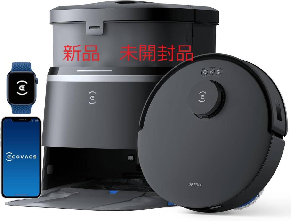 【新品未開封】【11000Pa強力吸引 全自動掃除機】ECOVACS(エコバックス)DEEBOT T30 OMNI ロボット掃除機 水拭き 両用 拍卖