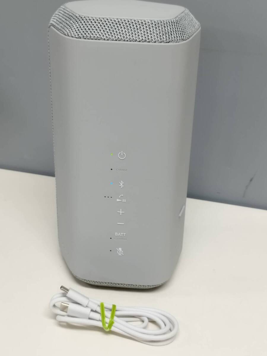 【美品】SONY SRS-XE300 ワイヤレススピーカー/ライトグレー拍卖