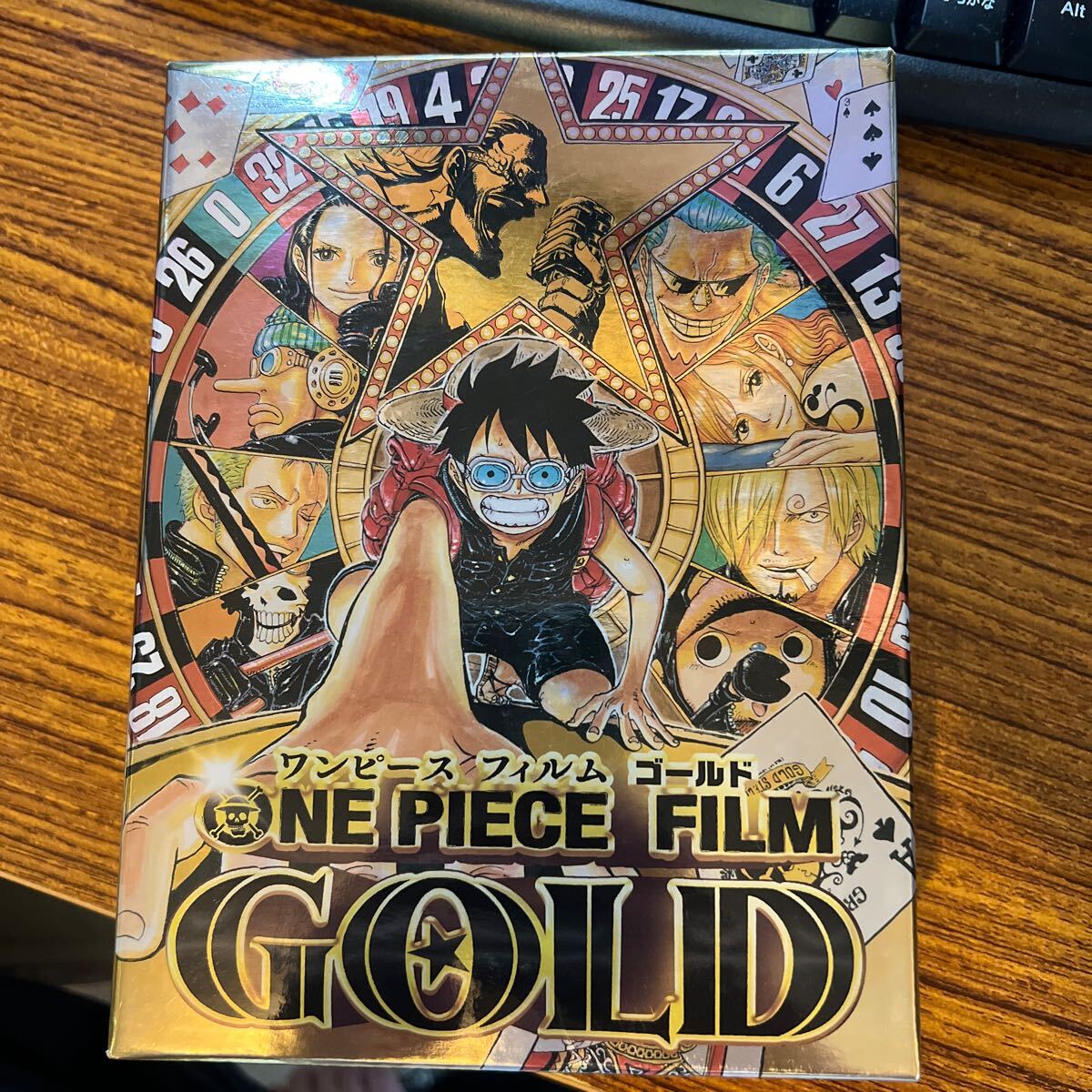 初回生産限定 (取) ワンピース ONE PIECE Blu-ray+DVD/ONE PIECE FILM GOLD Blu-ray GOLDEN LIMITED EDITION 16/12/28発売管理148拍卖