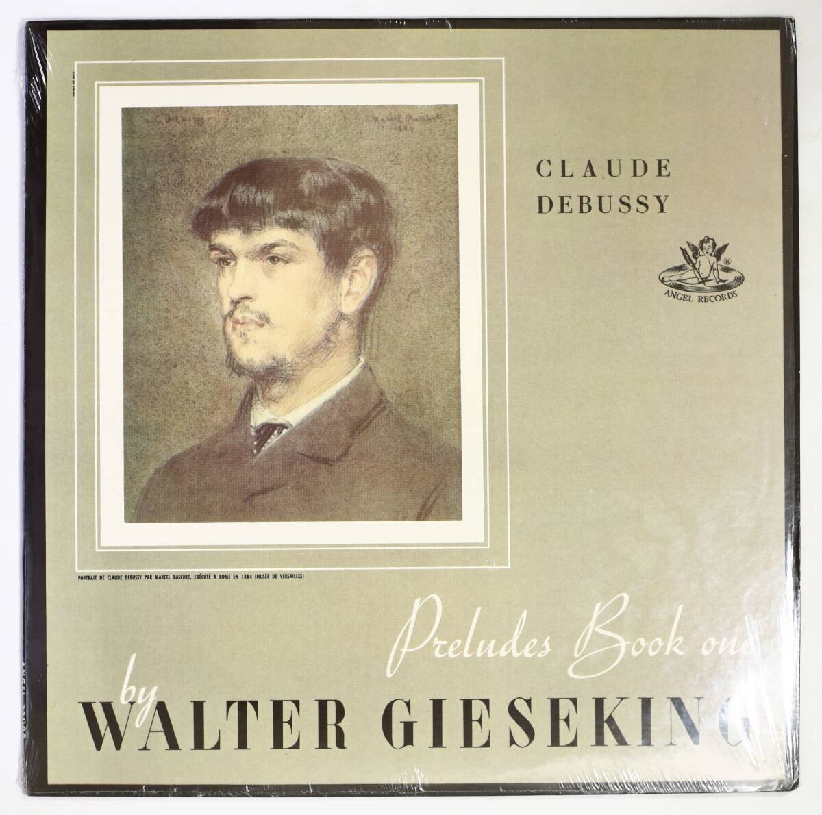 【US盤LP】ワルター・ギーゼキング/ドビュッシー:前奏曲集 第1巻(並良品,ANGEL,Walter Gieseking)拍卖