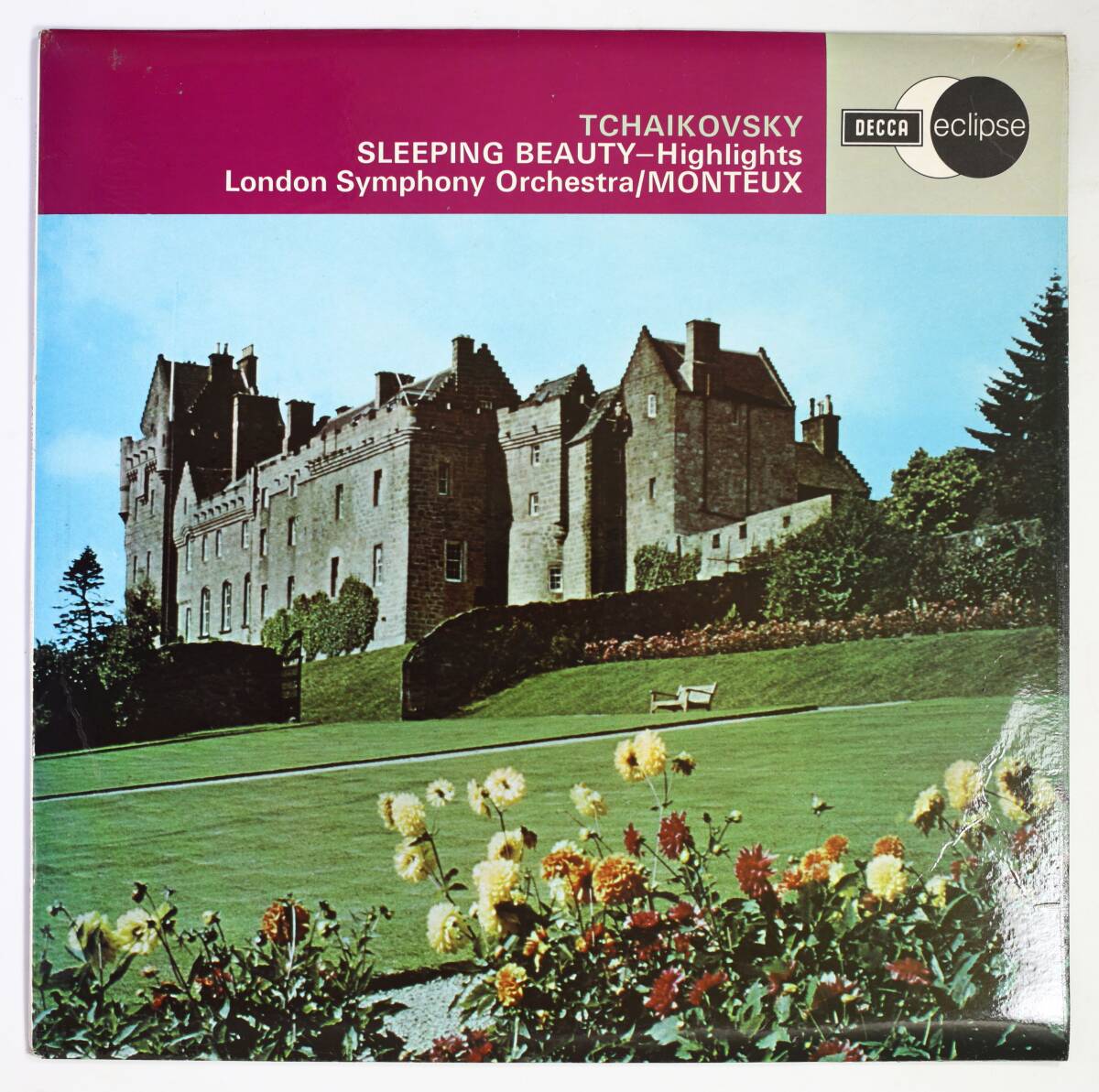【英盤LP】ピエール・モントゥー,LSO/チャイコフスキー:眠りの森の美女 抜粋(並良品,DECCA,1958,Pierre Monteux)拍卖