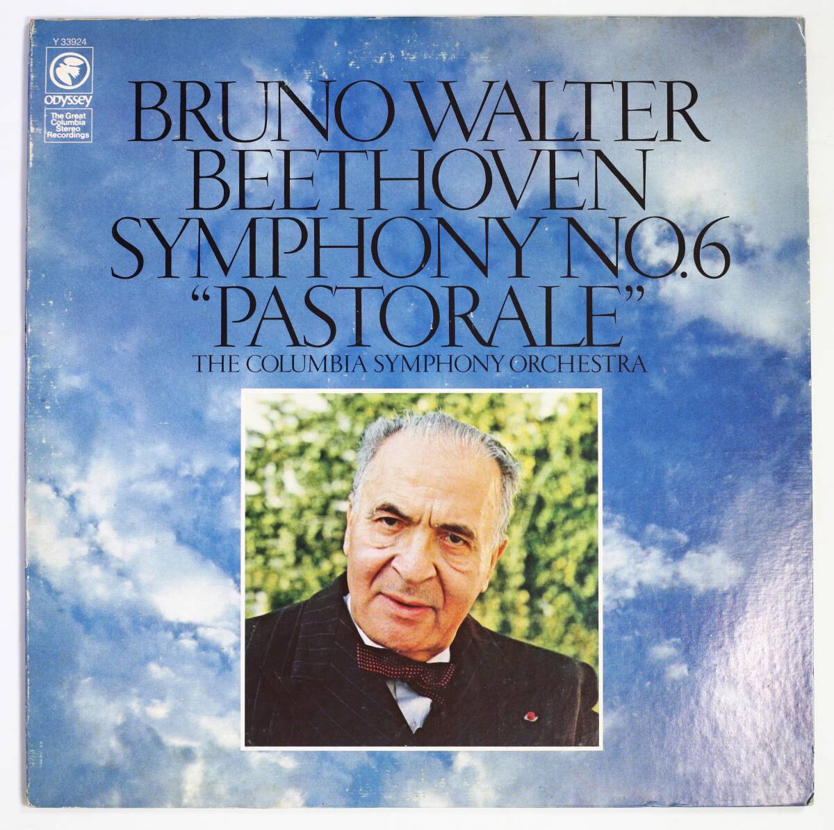【US盤LP】ブルーノ・ワルター,コロンビア響/ベートーヴェン:交響曲 第6番 田園(並品,ODYSSEY,Bruno Walter)拍卖