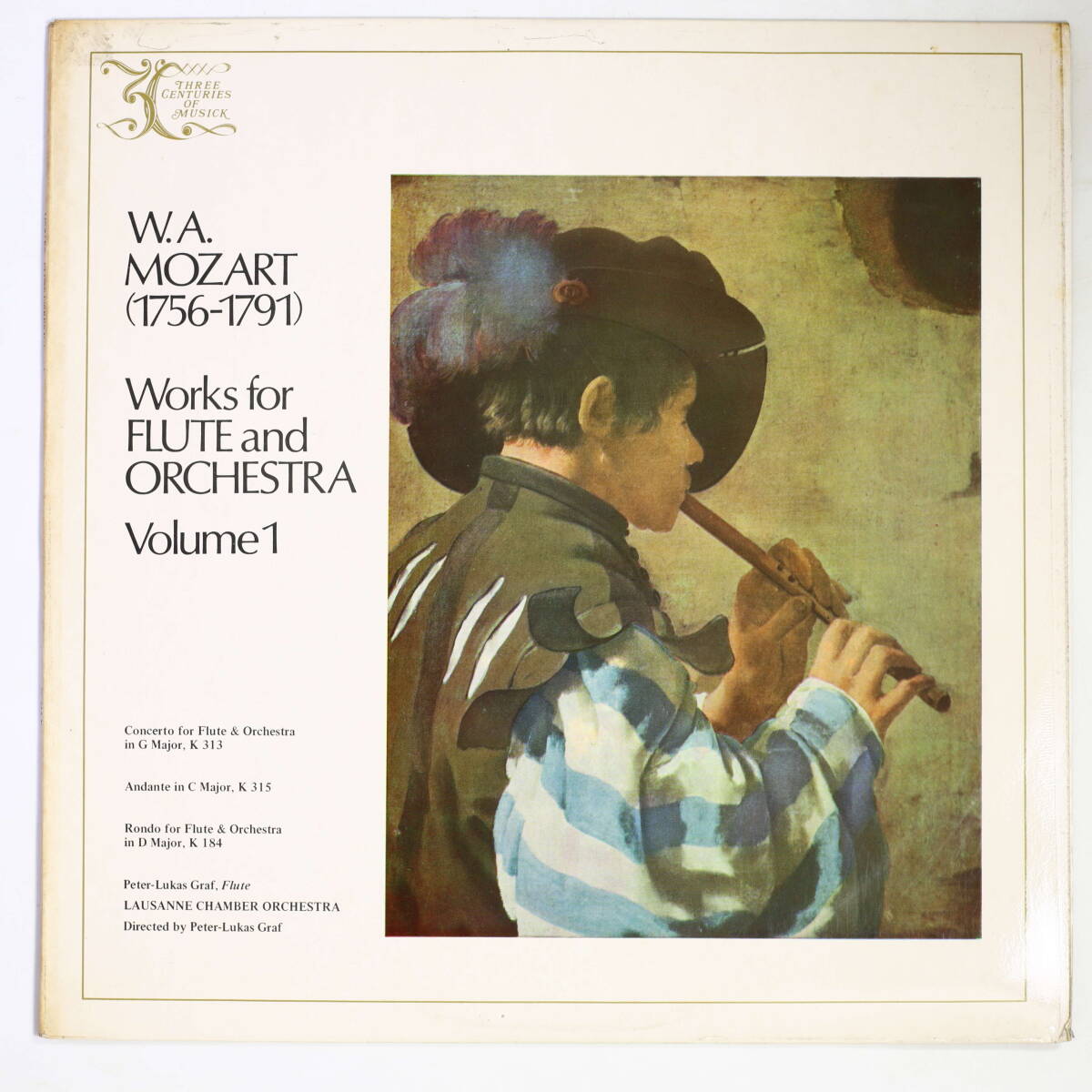 【英盤LP】ペーター=ルーカス・グラーフ,ローザンヌ室内管/モーツァルト:フルート協奏曲 第1番 他(並良品,1970,Peter-Lukas Graf)拍卖