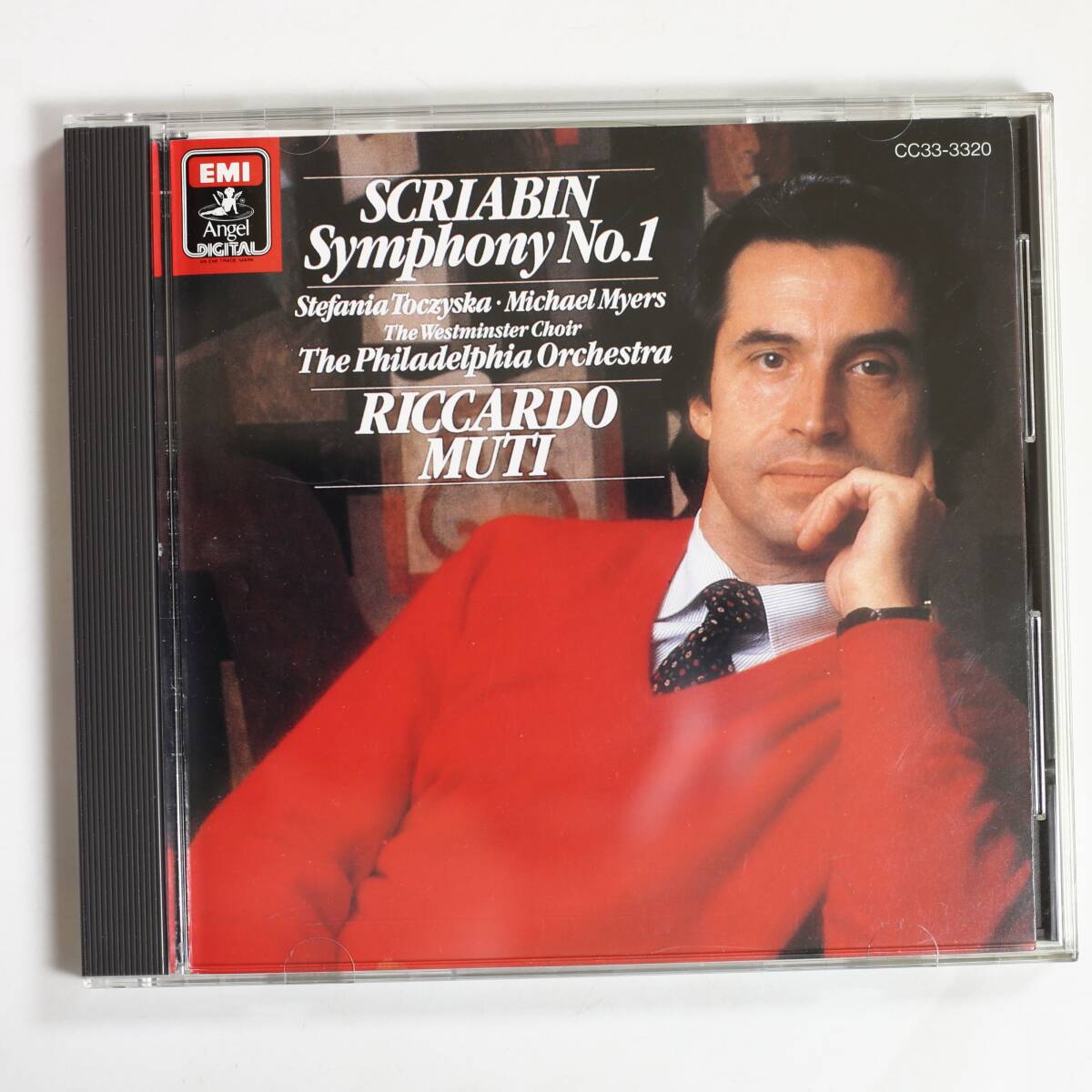 【日初期CD】ムーティ,フィラデルフィア管/スクリャービン:交響曲第1番(並良品,ANGEL,1A1,Riccardo Muti)拍卖