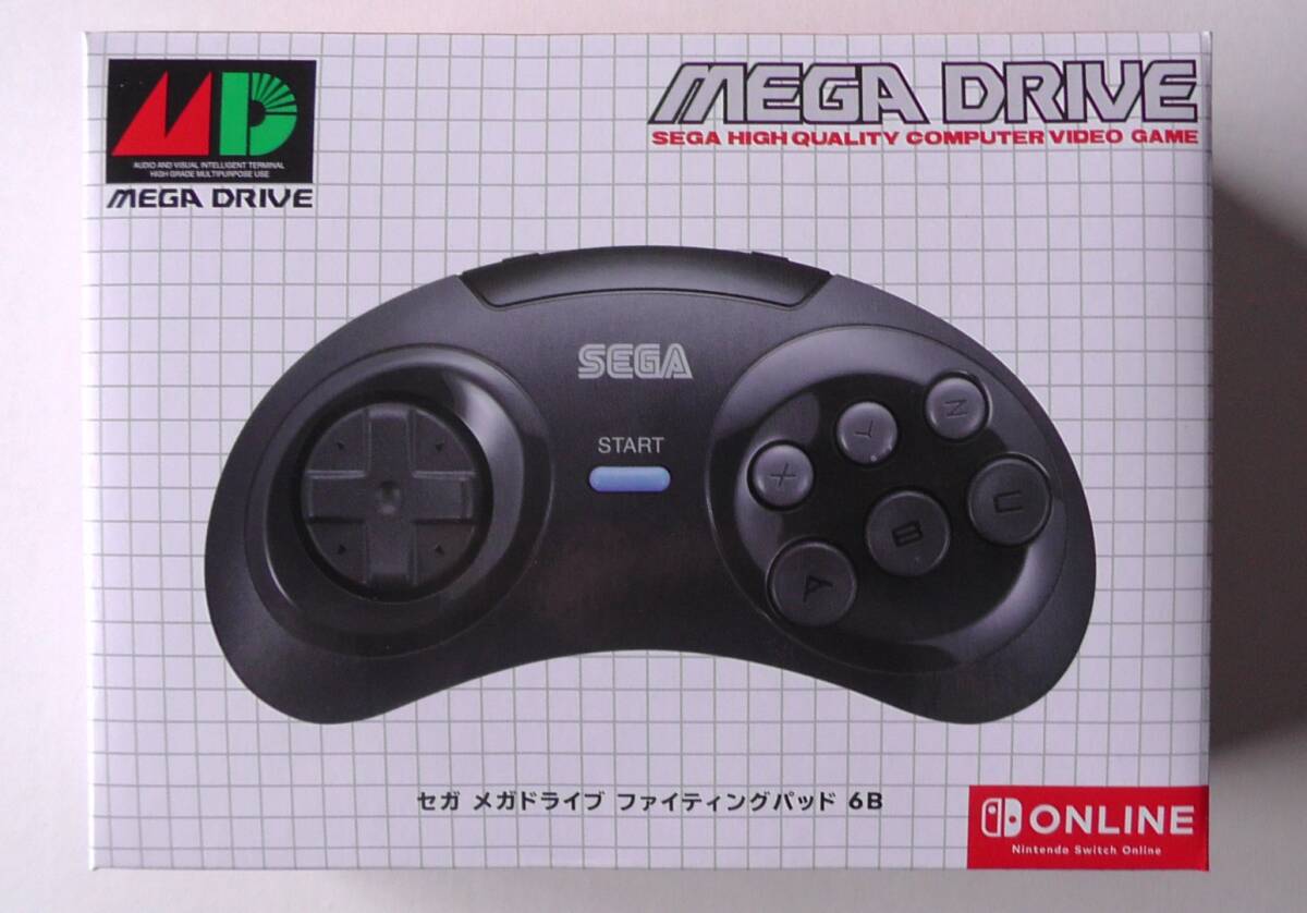 新品 マイニンテンドーストア ニンテンドースイッチ セガ メガドライブ for Nintendo Switch Online専用 ファイティングパッド 6B SEGA拍卖