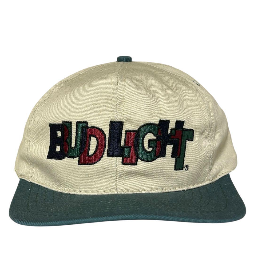 ほぼデッド【80s】USA製 バドワイザー BUD LIGHT バドライト トラッカーキャップ拍卖