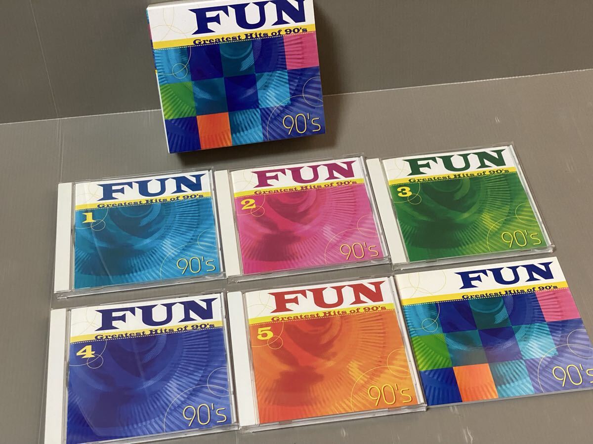 FUN Greatest Hits of 90's グレイテストヒッツ90's CD 5枚組 全80曲収録 BMG拍卖