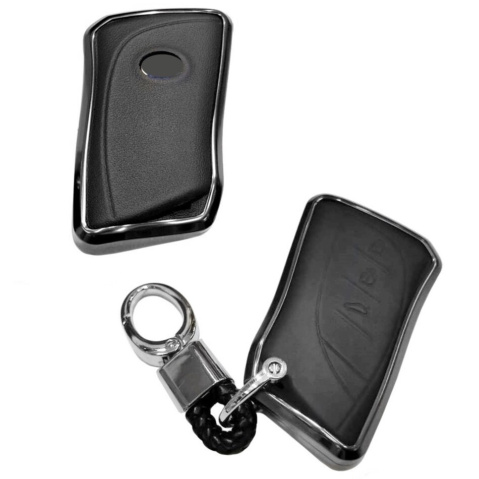 新品即決 レクサス アルミ 本革レザー 黒 キーケース キーカバー LX600 VJA310W LBX MAYH10 MAYH15 UX200 UX250h MZAA10 MZAH10 MZAH15拍卖