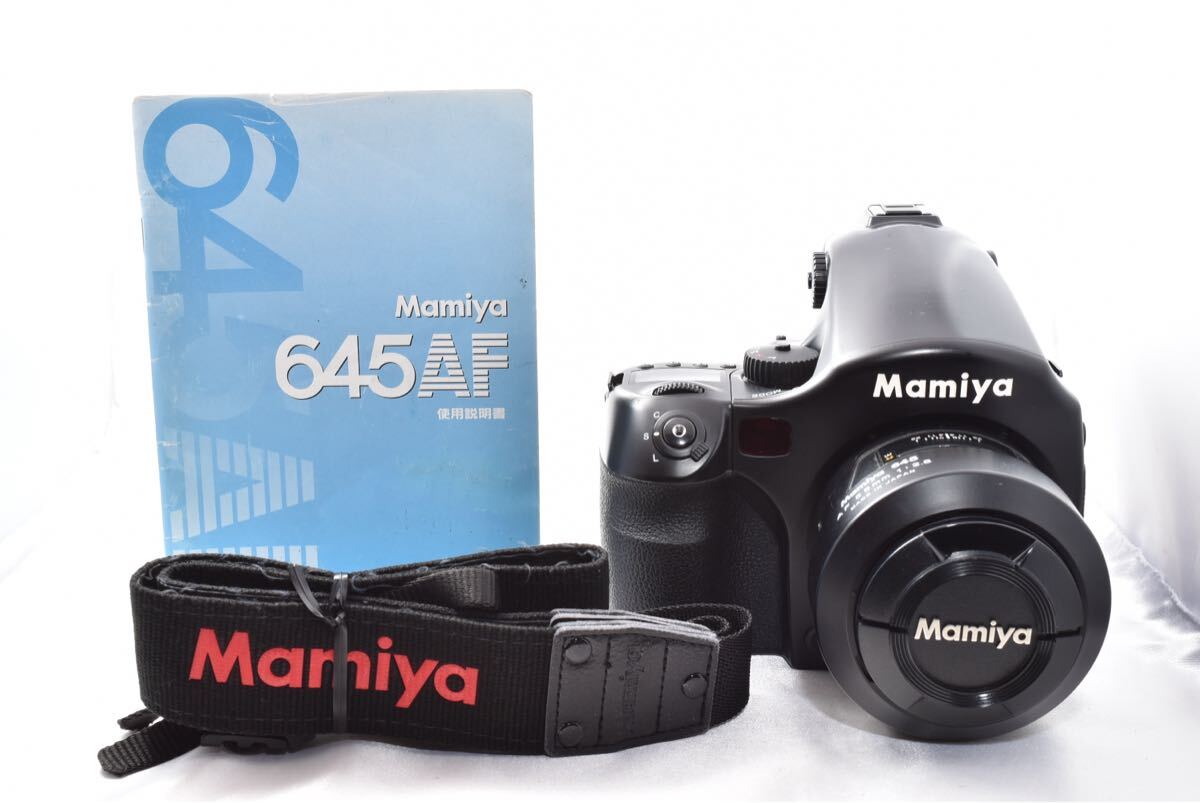 ★極上品★マミヤ Mamiya 645AF ボディ Mamiya 645 AF 80mm F2.8 ★点検済み★ #e104拍卖