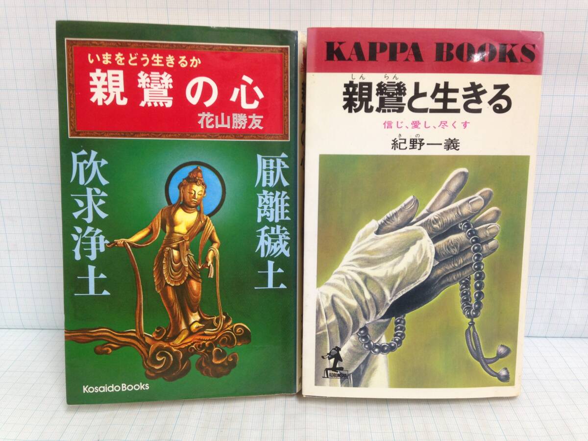 いまどう生きるか 親鸞の心 親鸞と生きる 信じ、愛し、尽くす 著者:花山勝友 紀野一義 発行所:廣済堂出版 光文社拍卖