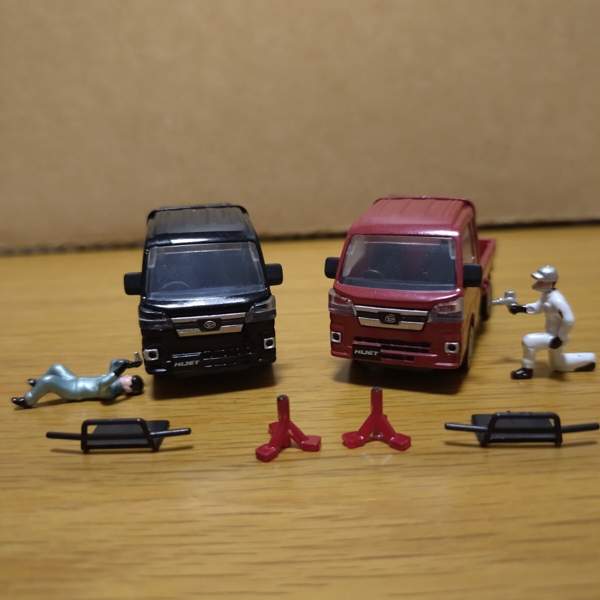 DAIHATSU HIJET ダイハツ ハイゼット ジャンボ コレクション 軽トラ ミニカー ジオラマ ガチャ minicar car Kei truck Keitruck collection拍卖