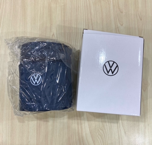 ●F7-7-53 未使用 VW Volkswagen フォルクスワーゲン ランチボックス 弁当箱 保温ケース 保管品 ケース付き拍卖
