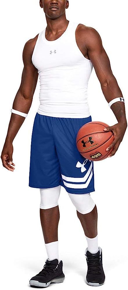 【KCM】Z-2under-237-LG★展示品★【アンダーアーマー】メンズ バスケット 10インチショーツ ハーフパンツ 1351285 ブルー サイズLG拍卖