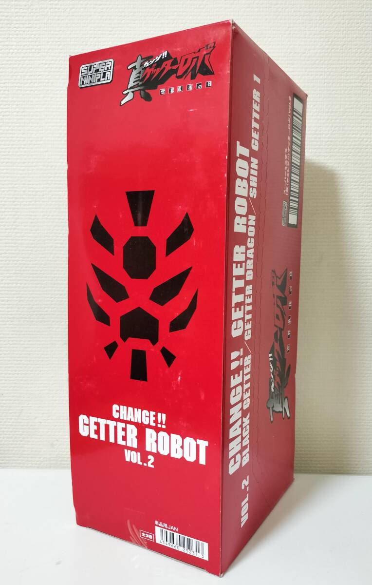 スーパーミニプラ 真(チェンジ!!)ゲッターロボ Vol.2 全3種セット 真ゲッター1 、ゲッタードラゴン 、ブラックゲッター拍卖