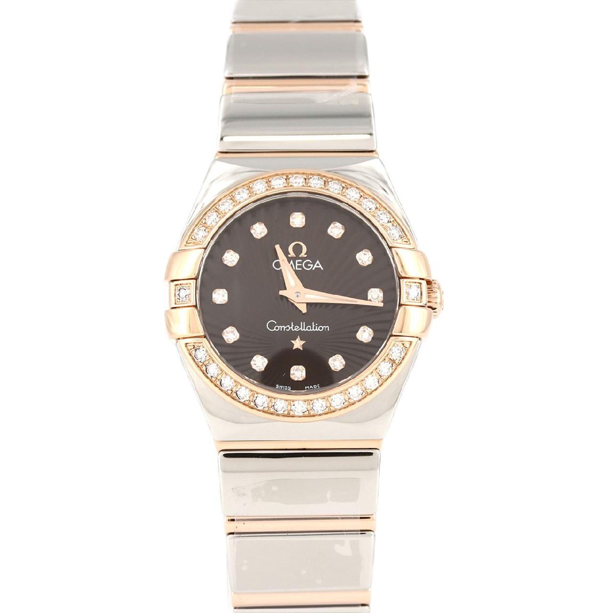 【新品】オメガ コンステレーションポリッシュ RGコンビ/D・12P 123.25.24.60.63.002 SSxPG クォーツ拍卖