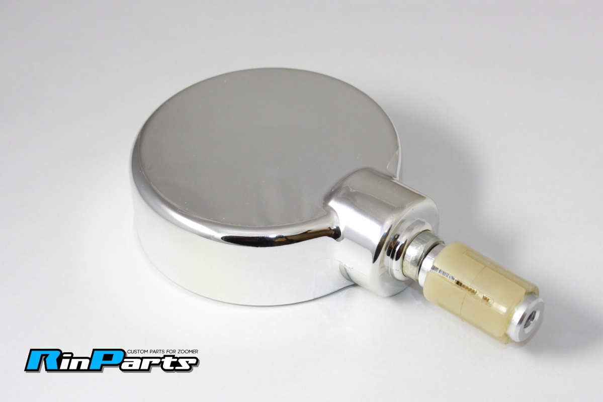 ★★送料込み★★ ストレートバーエンドミラー メッキ 宅配便コンパクトで発送拍卖