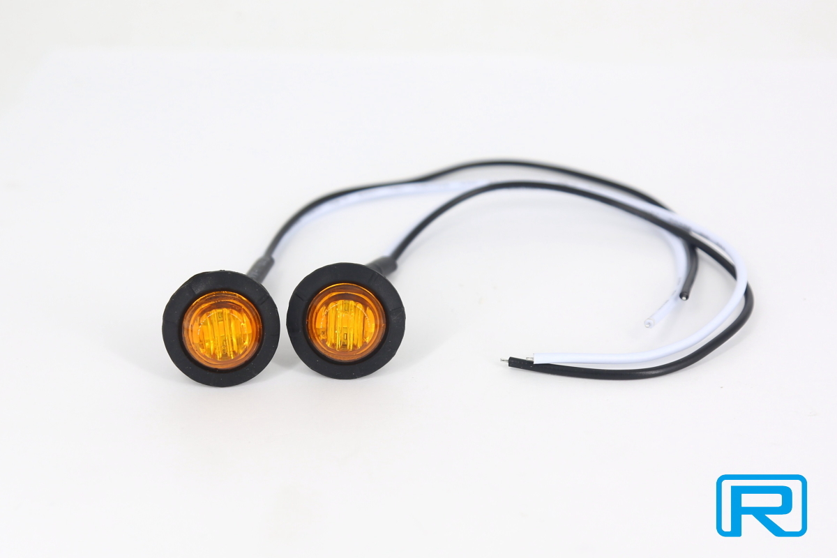 ☆☆送料込み☆☆ ラウンド LED ウインカー オレンジ ネコポス発送拍卖